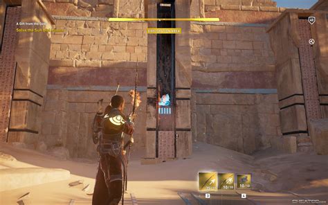 Assassins Creed Origins Guide And Walkthrough Bonus Quest A T From The Gods