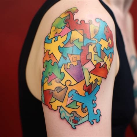 55 Puzzle Pieces Tattoo Ideas - TattooClue.com