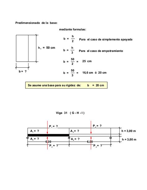 Calculo De Viga De HormigÓn Armado Pdf