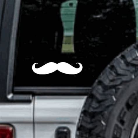 Mustache Decal - Etsy