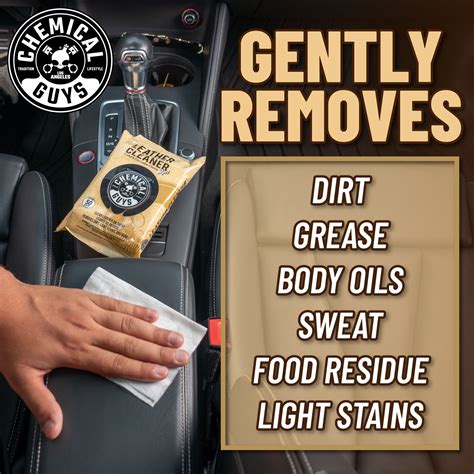 Leather Cleaner Car Cleaning Wipes For Leather Vinyl And Faux Leather Chemical Guys