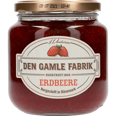 Den gamle fabrik marmelade jordbær 600g tilbud hos Netpris