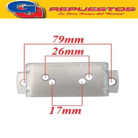 Base Soporte De Motor Forzador Para Heladeras Freezer Exhibi Doras Para