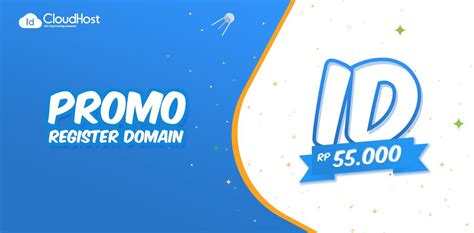 Promo Daftar Domain Id Rp Idcloudhost