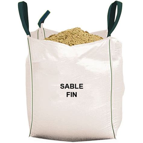 Sable Fin Big Bag Pour Mortier Et Finition De Ma Onnerie