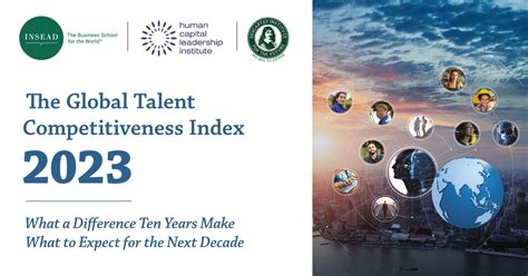 2023 Global Talent Competitiveness Index celebrates a decade