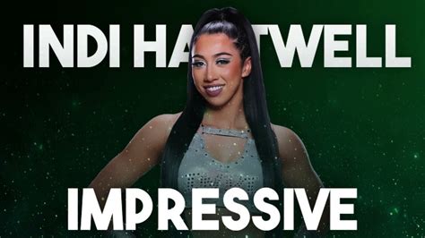 Wwe Indi Hartwell Theme Impressive Youtube