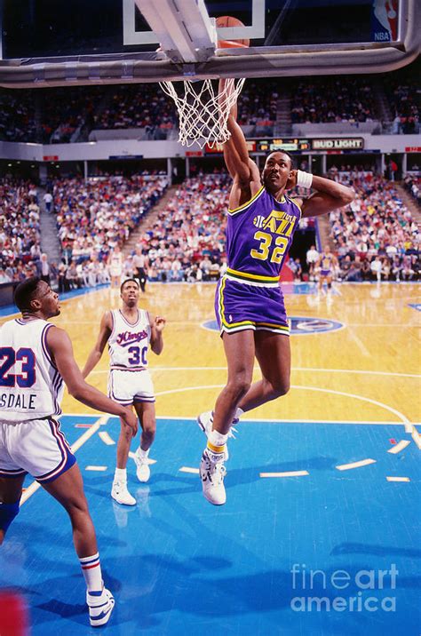 Karl Malone 2 By Rocky Widner