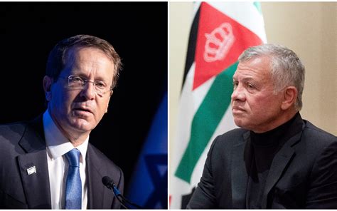 Herzog secretly visited Jordan for meeting with king | The Times of Israel