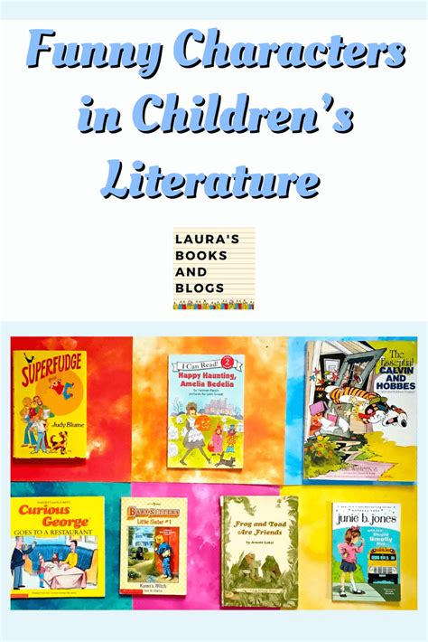 Funny Characters in Children’s Literature - Laura's Books and Blogs