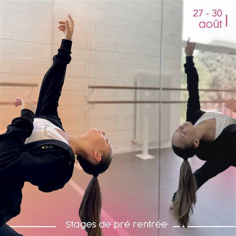 STAGES DE DANSE DE PRÉ RENTRÉE