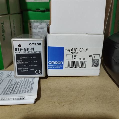 Jual Wlc Omron 61F GP N 220vac Floatless Level Switch 220v Jakarta