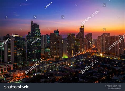 Skyline Makati Manila Philippines Stock Photo 2226744651 | Shutterstock