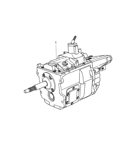 Transmission 2001 Dodge Ram 1500 Regular Cab