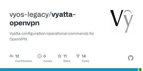 GitHub - vyos/vyatta-openvpn: Vyatta configuration/operational commands for OpenVPN