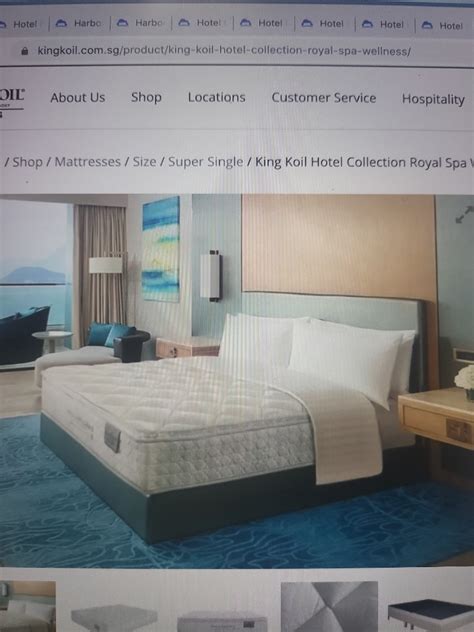 King Koil Hotel Collection Royal Spa Wellness Mattress Furniture