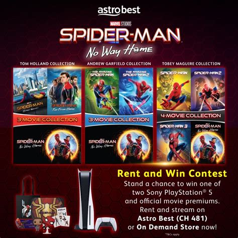 Enjoy The Complete Spider Man Movie Collection On Astro Best Press