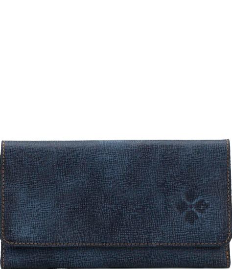 Patricia Nash Terresa Denim Leather Wallet Dillard S