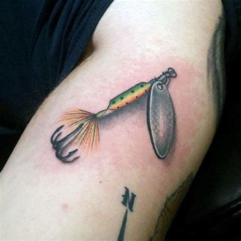 75 Fish Hook Tattoo Designs For Men Ink Worth Catching