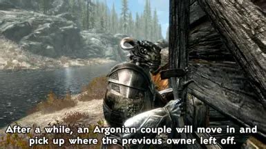 Evolving Locations Riverside Shack At Skyrim Special Edition Nexus