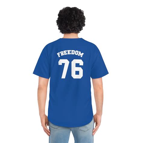 4th Of July Freedom Baseball Jersey | Fifty Stars Apparel