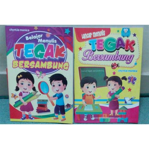 Jual Buku Belajar Menulis Tegak Bersambung Murah Shopee Indonesia