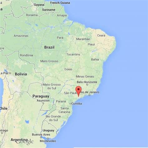 Where is Sao Paulo on the map - Sao Paulo on map (Brazil)