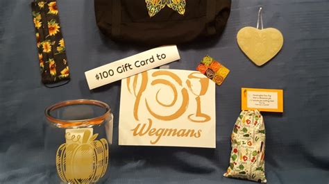 Wegmans T Card And Goodies Package Portraits Bid No