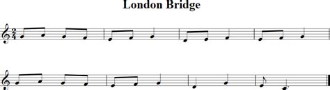 London Bridge | Free Violin Sheet Music