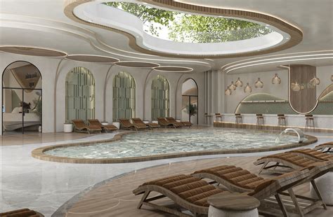 Siwa Spa Pool Design Behance