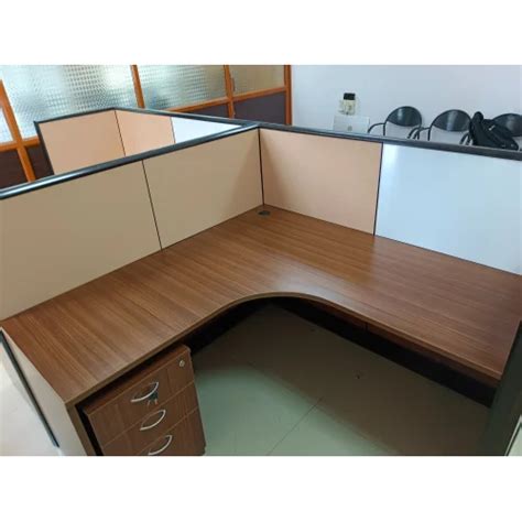 shaped office table   inr  dombivli kreation furniture