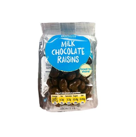 Milk Chocolate Raisins - Snack