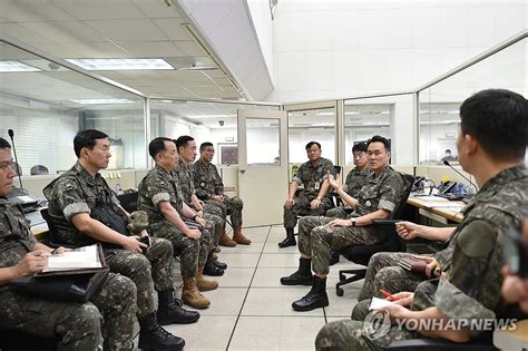 김명수 합참의장 계룡대 전시지휘소 방문 Ufs 연습 상황 점검 연합뉴스