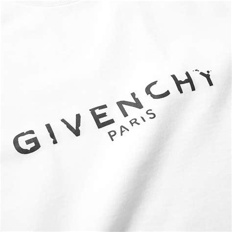 Givenchy Paris Tee White End