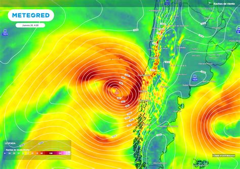 Dirección Meteorológica de Chile emite aviso por vientos arrachados y