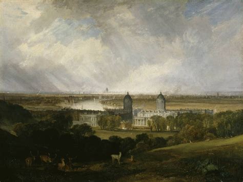 Joseph Mallord William Turner London From Greenwich Park Exhibited