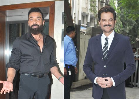 Bobby Deol And Anil Kapoor Promote ‘animal At T Series Office Deccan