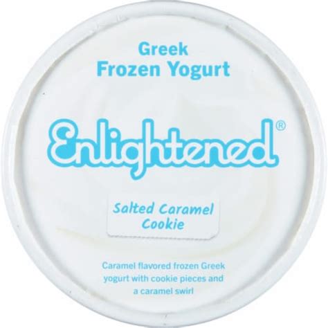 Enlightened Sea Salt Caramel Cookie Frozen Greek Yogurt Pint Kroger