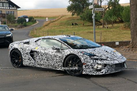 Lamborghini Huracan Successor Spied With Edgy Styling And Hybrid