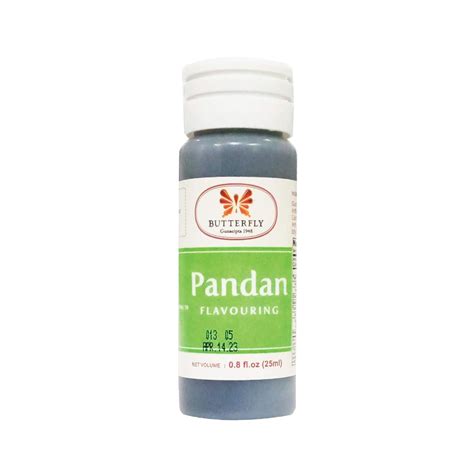 Butterfly Pandan Flavouring Extract Paste 08 Fl Oz 25 Ml