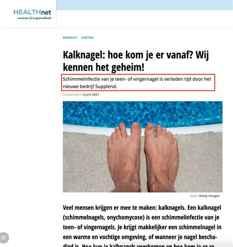 Oplossing Voor Kalknagelprobleem Offer Page As