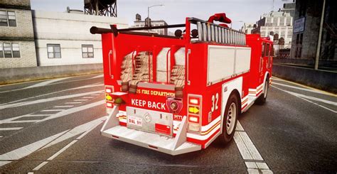 Gta Gta V Mtl Firetruck Els Drot Uv Mapped Mod Gtainside