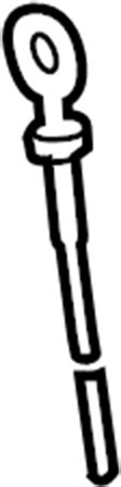 03H115607B - Engine Oil Dipstick. 3.6 LITER - Genuine Volkswagen Part