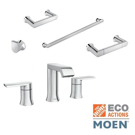 Reviews For Moen Genta In Widespread Handle Bath Faucet With