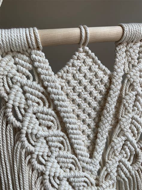 Layered Macrame Wall Hanging Etsy