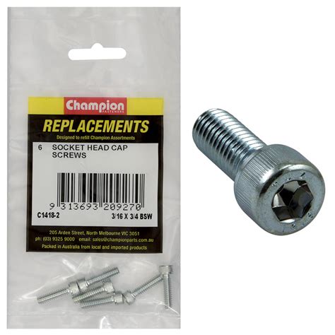 Socket Head Cap Screws High Tensile Bsw X Zinc Plated