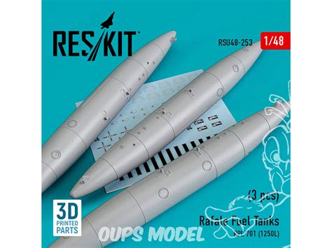 ResKit kit d amelioration Avion RSU48 0253 Réservoirs de carburant