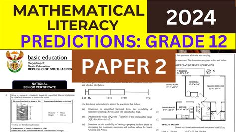 2024 Prediction Mathematical Literacy Paper 2 Prediction Final Exams Thundereduc Youtube