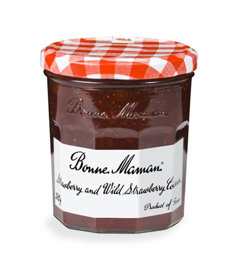 Bonne Maman Strawberry And Wild Strawberry Conserve 370g Global Brand Supplies