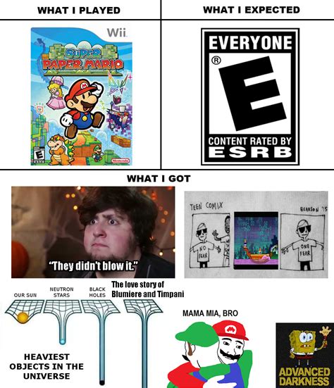 Super Paper Mario Aka The Darkest Mario Game What I Watched What